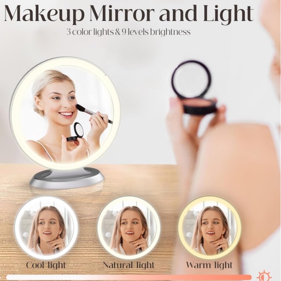 Mirror Alarm Clock - Picture 4 of 11